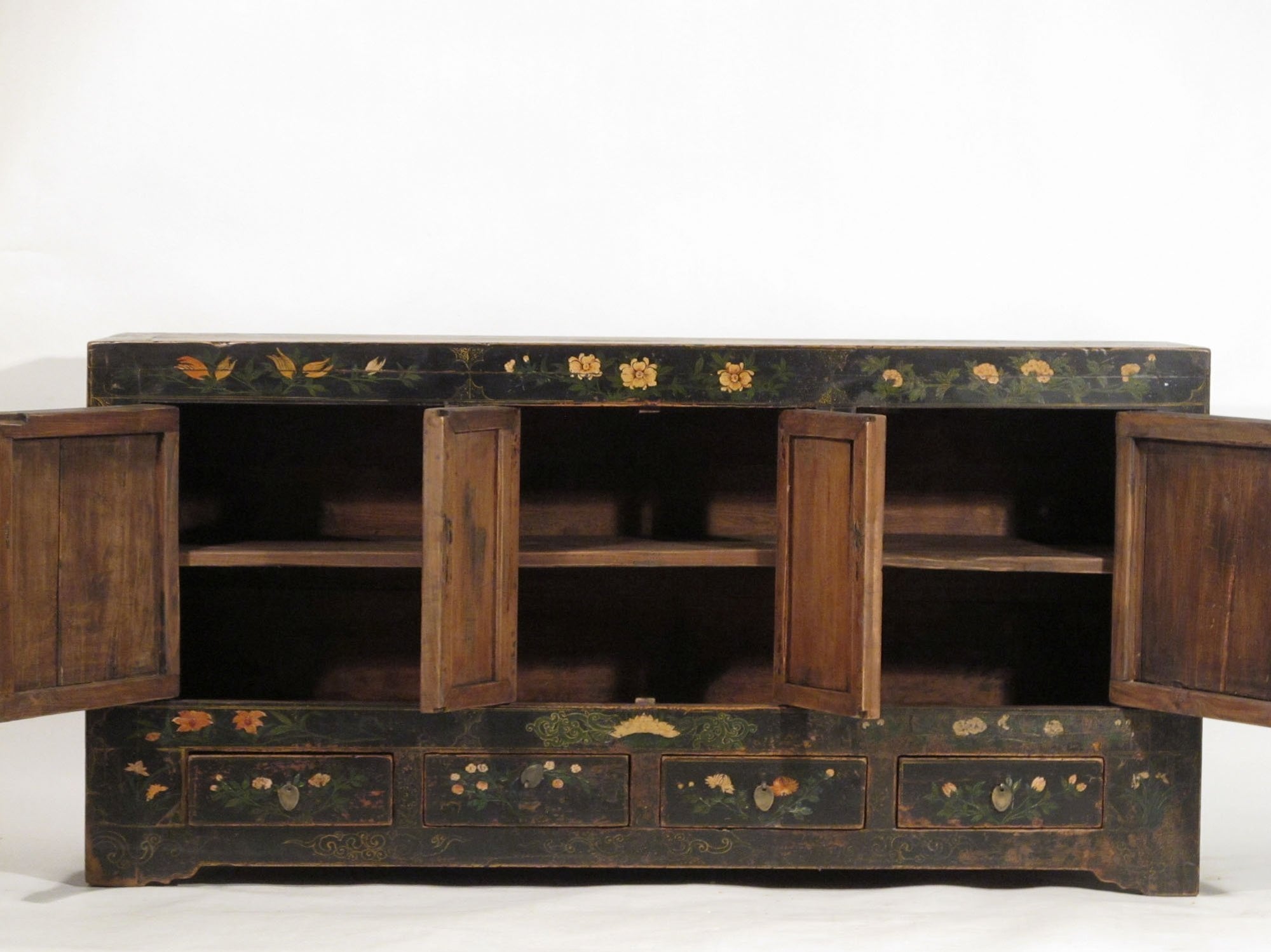 Painted Sideboard From Mongolia - 19thC | Indigo Oriental Antiques