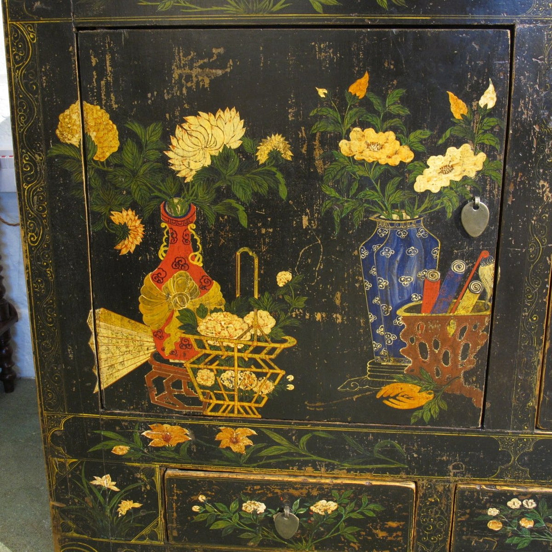 Painted Sideboard From Mongolia - 19thC | Indigo Oriental Antiques