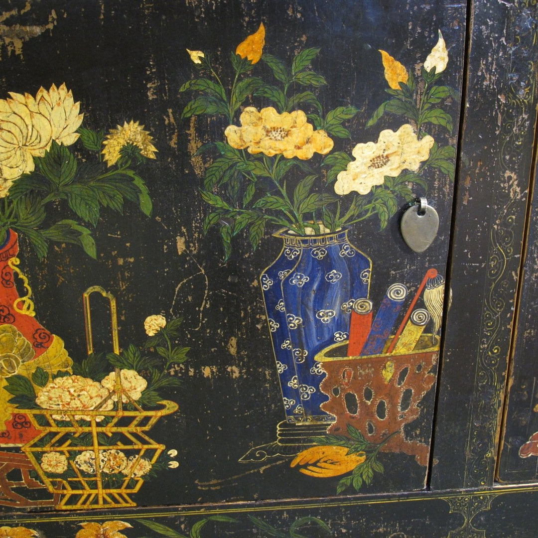 Painted Sideboard From Mongolia - 19thC | Indigo Oriental Antiques