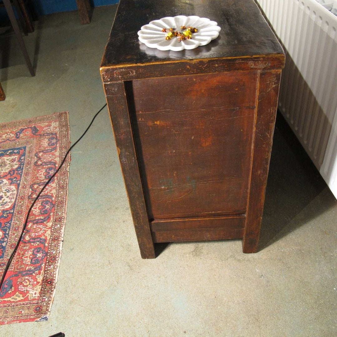 Painted Sideboard From Mongolia - 19thC | Indigo Oriental Antiques