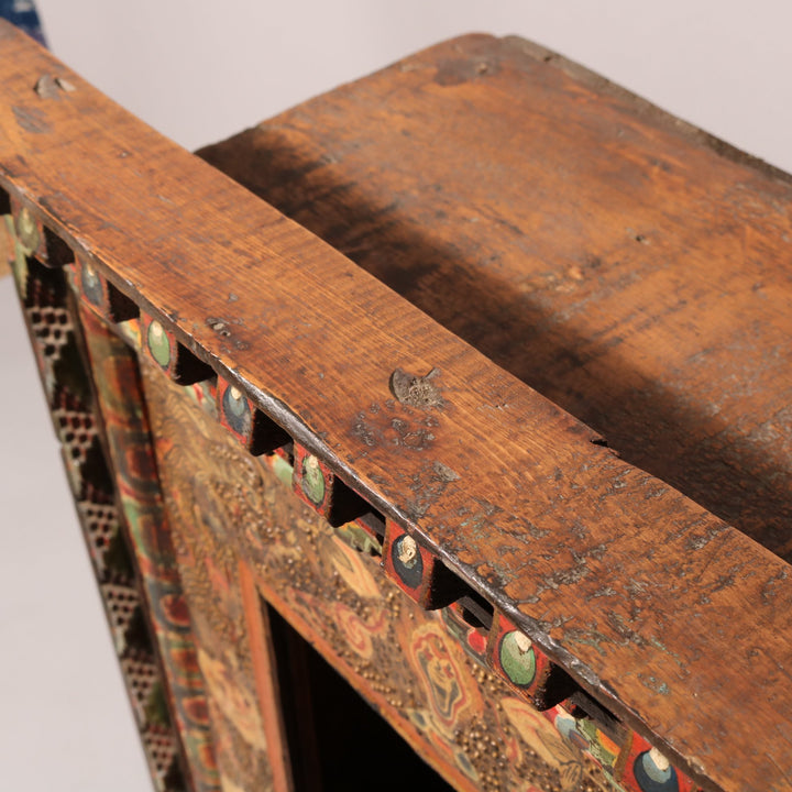 Painted Tibetan Reliquary - 19thC | Indigo Oriental Antiques