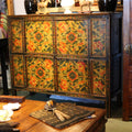 Tibetan Altar Cabinet With Original Painting - 19thC