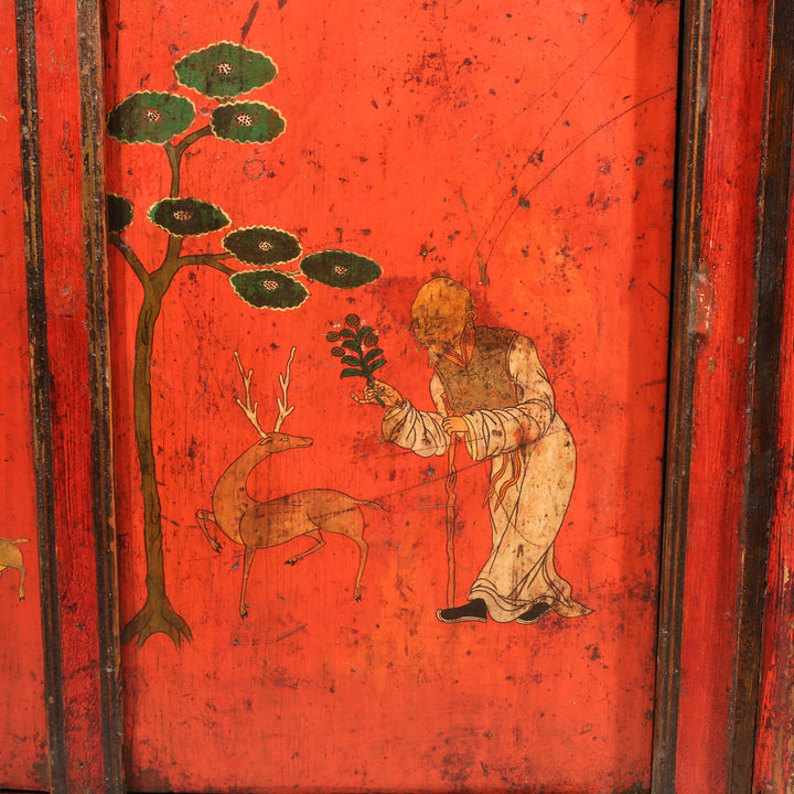 Tibetan "Torgam" Prayer Cabinet - Late 18thC | Indigo Oriental Antiques