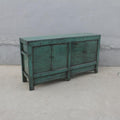 Turquoise Lacquer 4 Door Sideboard - Shanxi Style
