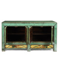 Vintage Mint Painted Sideboard From Shanxi - Ca 1930