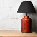Indian Toleware Tea Caddy Table Lamp