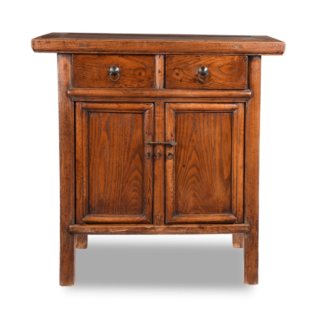 2 Drawer Cabinet From Gansu Province - 19thC | Indigo Antiques