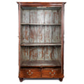 Anglo Indian Linen Cabinet Made from Golden Teak - 19thC
