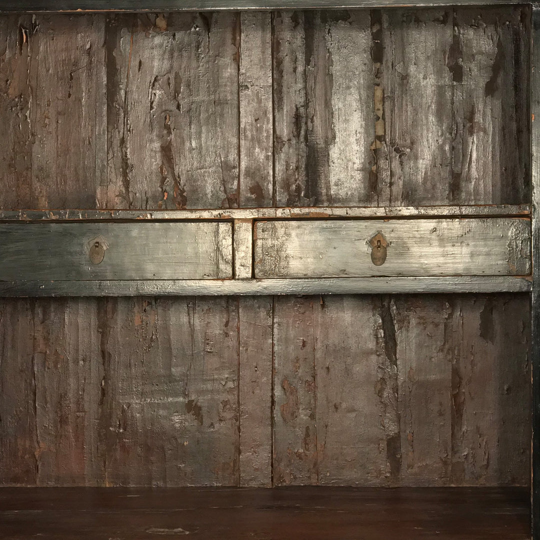 Black Lacquer Wedding Cabinet from Shanxi Province -19thC - 116 x 53.5 x 187(wxdxh cms) - C1492V2