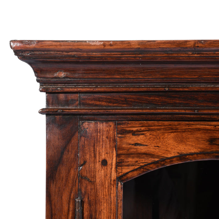 Brass Bound Rosewood Cabinet From Kerala-South India - 19thC | Indigo Oriental Antiques