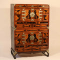 Cabinet On Stand from Korea made from Persimmon Wood - late 19thC