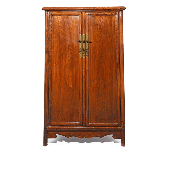 Chinese Elm Tapered Cabinet - Late 20thC | Indigo Antiques