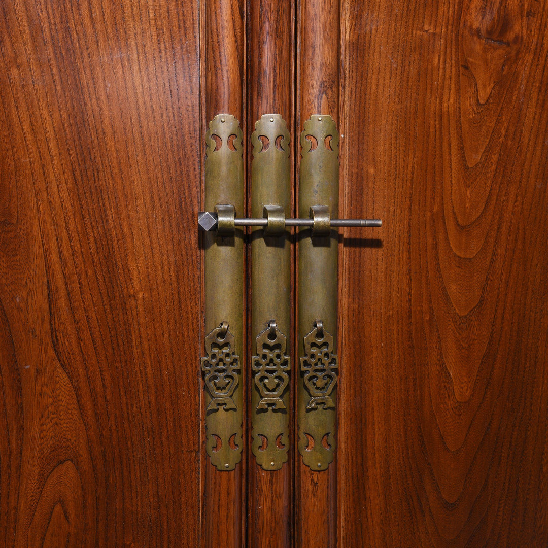 Chinese Elm Tapered Cabinet - Late 20thC | Indigo Antiques