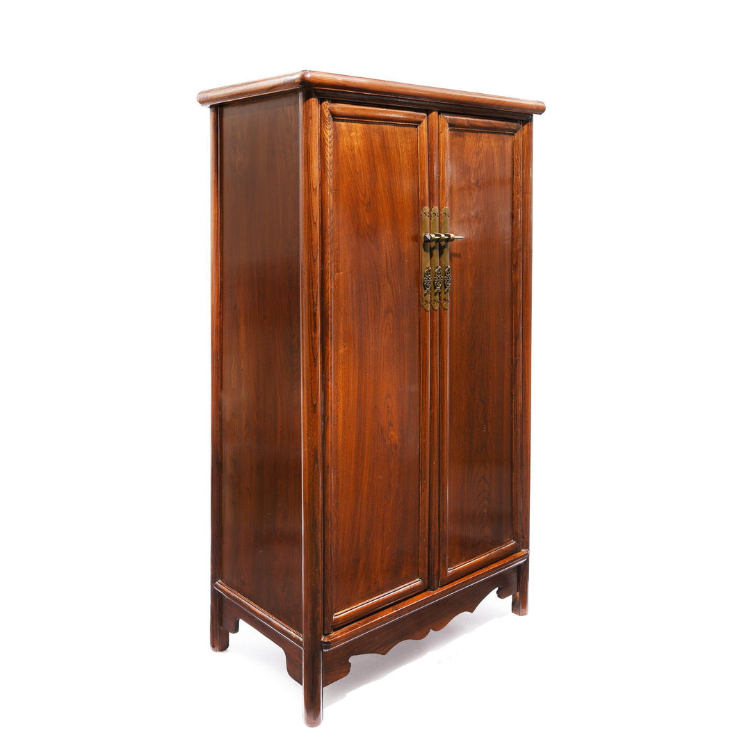 Chinese Elm Tapered Cabinet - Late 20thC | Indigo Antiques