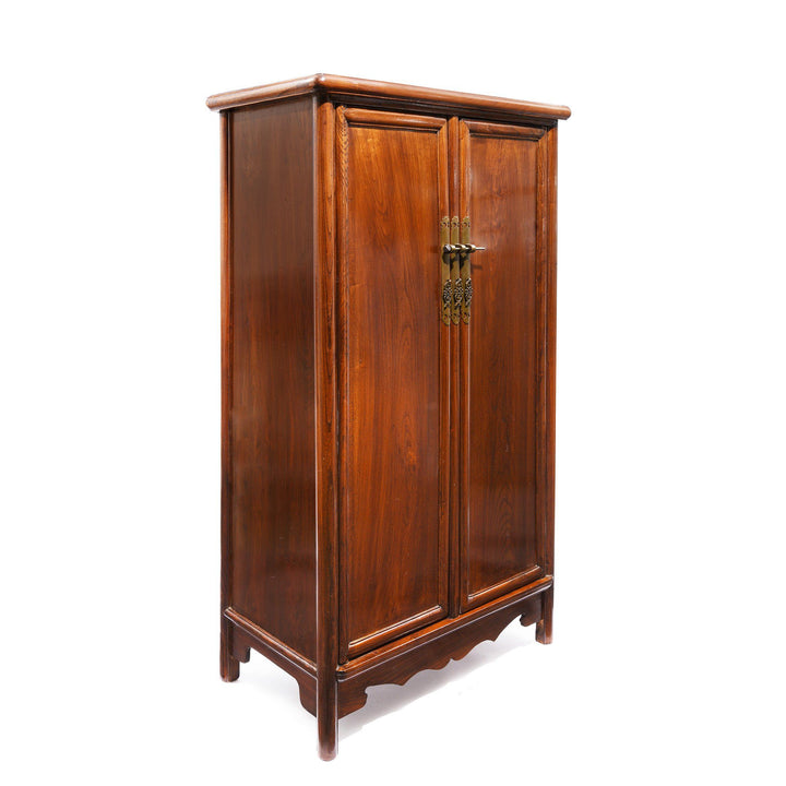 Chinese Elm Tapered Cabinet - Late 20thC | Indigo Antiques