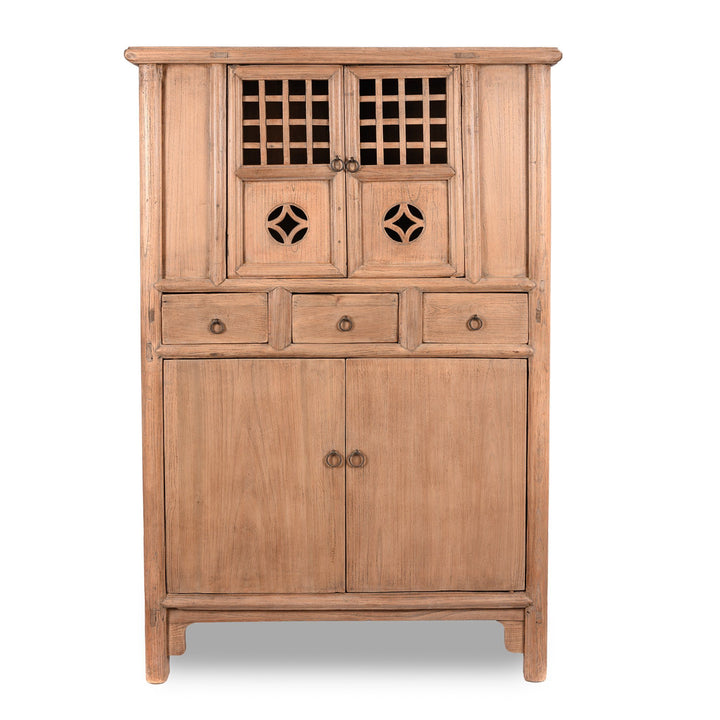 Antique Chinese Pine Noodle Cabinet From Tianjin - 19thC | Indigo Antiques