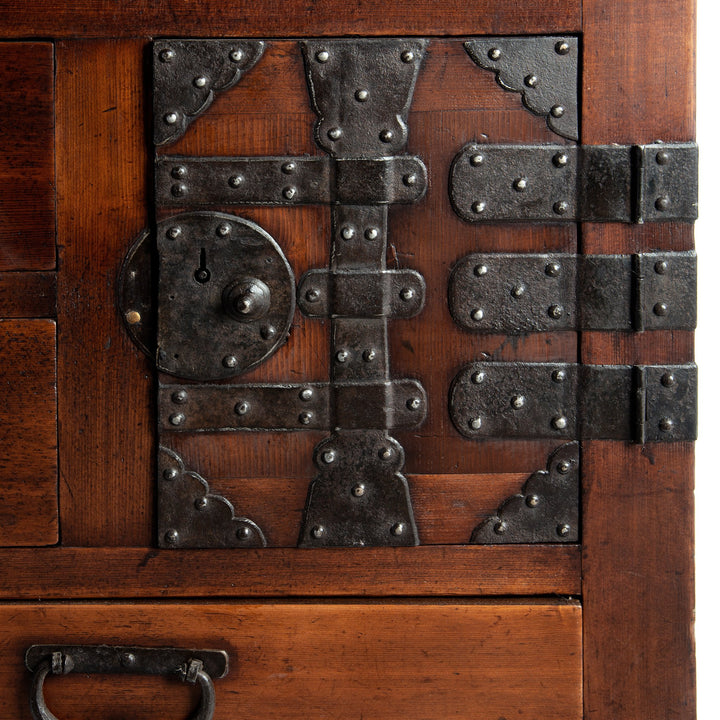 Choba Dansu -Japanese Chest - Meiji Period | Indigo Oriental Antiques