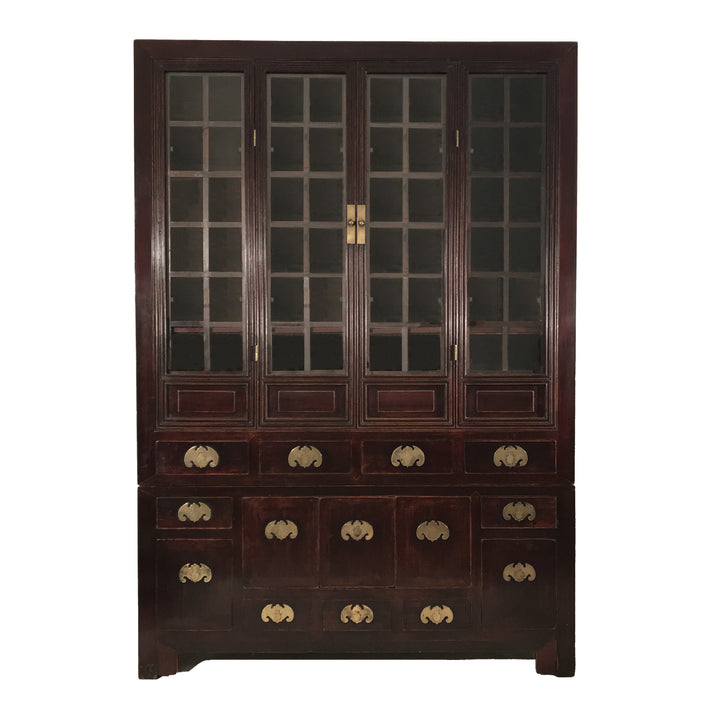 Glazed Tianjin Display Cabinet From China - 19thC | Indigo Oriental Antiques