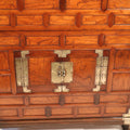 Korean Cabinet - late 19thC - Zelkova Wood Front