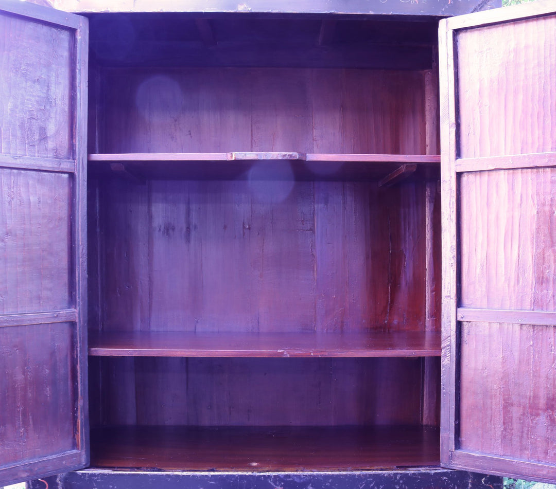 Original Black Lacquer Cabinet - From Shanxi Province - 19thC | Indigo Oriental Antiques