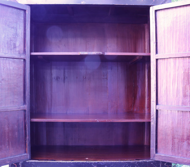 Original Black Lacquer Cabinet - From Shanxi Province - 19thC | Indigo Oriental Antiques
