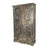 Carved Teak Cabinet With Sunburst Panels - 19thC - 110 x 41 x 183 (wxdxh cms) - A6223
