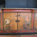 Painted Tibetan Cabinet from 19th century Qinghai