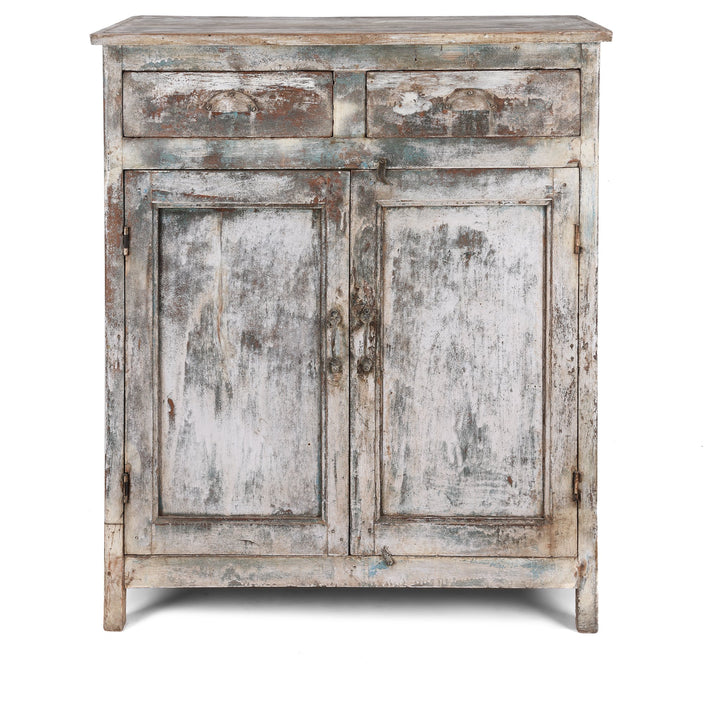 Teak Kitchen Cabinet From, Gujarat - Ca 1930 - 90 x 41 x 110 (wxdxh cms) - A6200