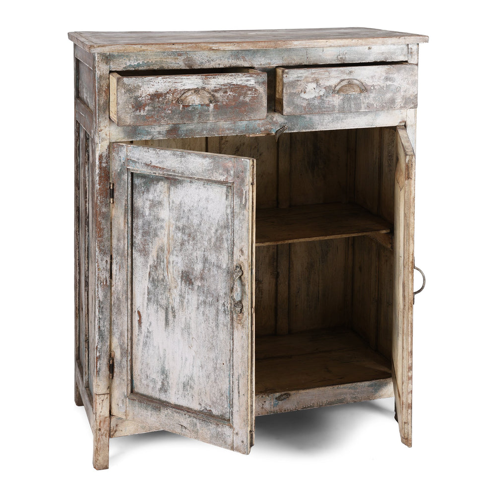 Teak Kitchen Cabinet From, Gujarat - Ca 1930 - 90 x 41 x 110 (wxdxh cms) - A6200