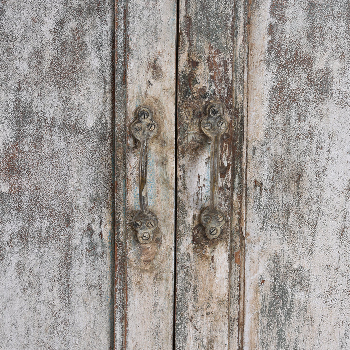Teak Kitchen Cabinet From, Gujarat - Ca 1930 - 90 x 41 x 110 (wxdxh cms) - A6200