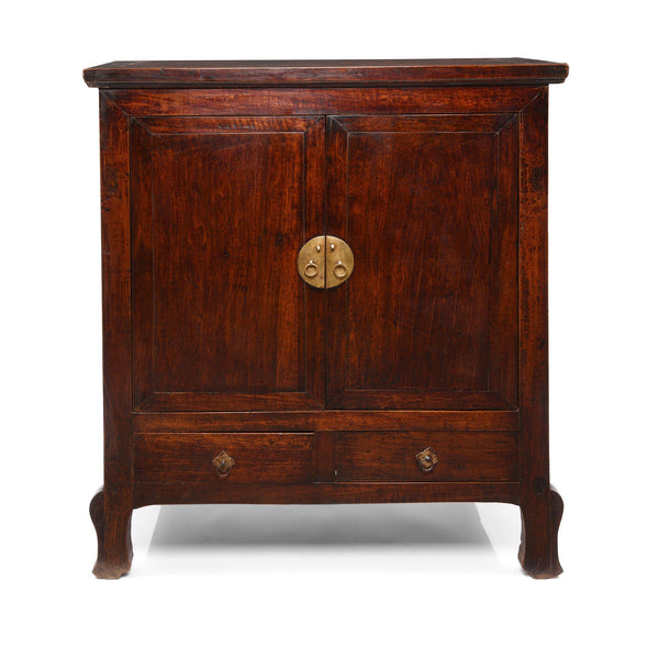 Walnut Cabinet From Gansu - 19thC