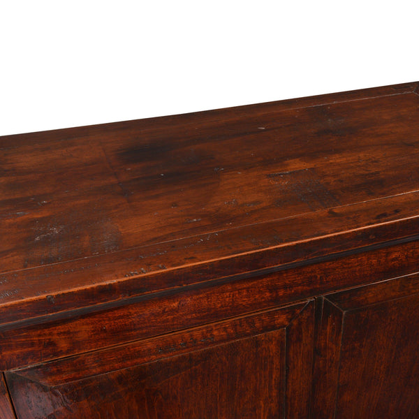 Walnut Cabinet From Gansu - 19thC
