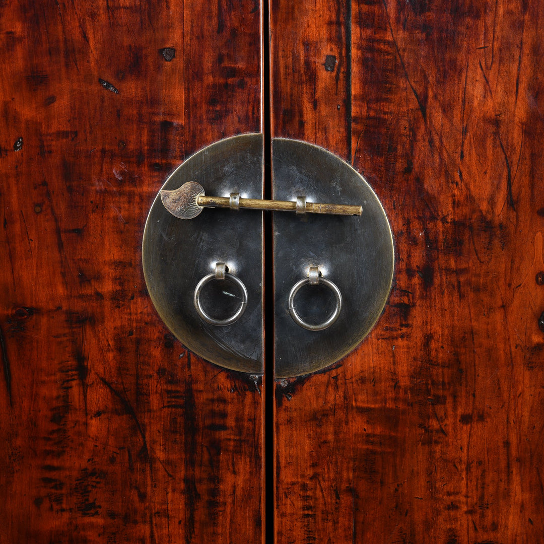 Walnut Cabinet From Gansu - 19thC - 83 x 45 x 112 (wxdxh cms) - C1435
