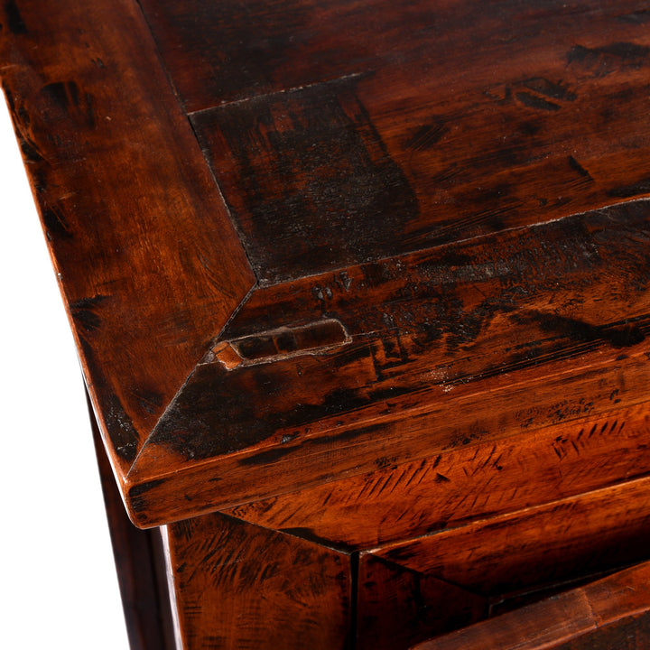 Antique Walnut Chinese Cabinet From Gansu Province - 19thC | Indigo Antiques