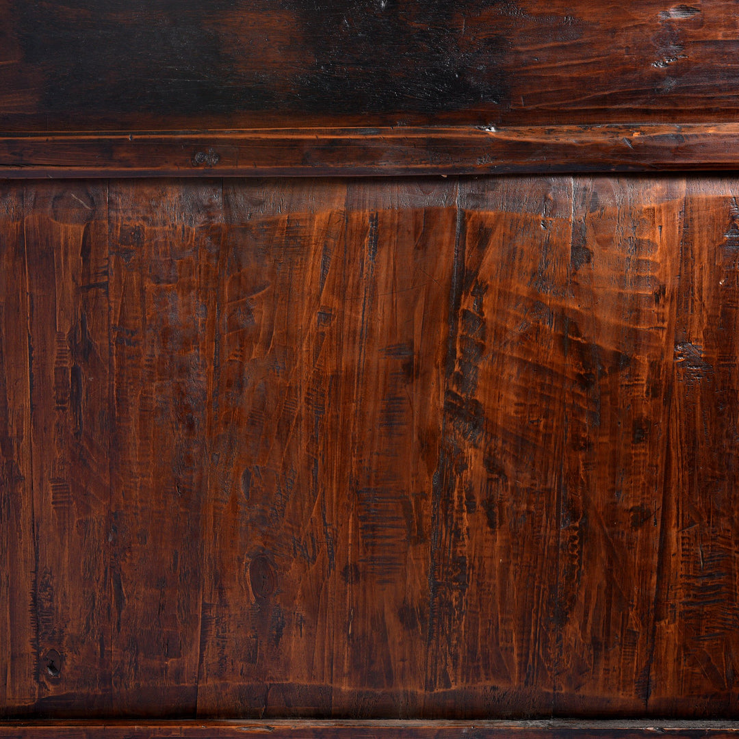 Antique Walnut Chinese Cabinet From Gansu Province - 19thC | Indigo Antiques