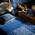 Indian Indigo Cotton Bedcover Throw | Indigo Antiques
