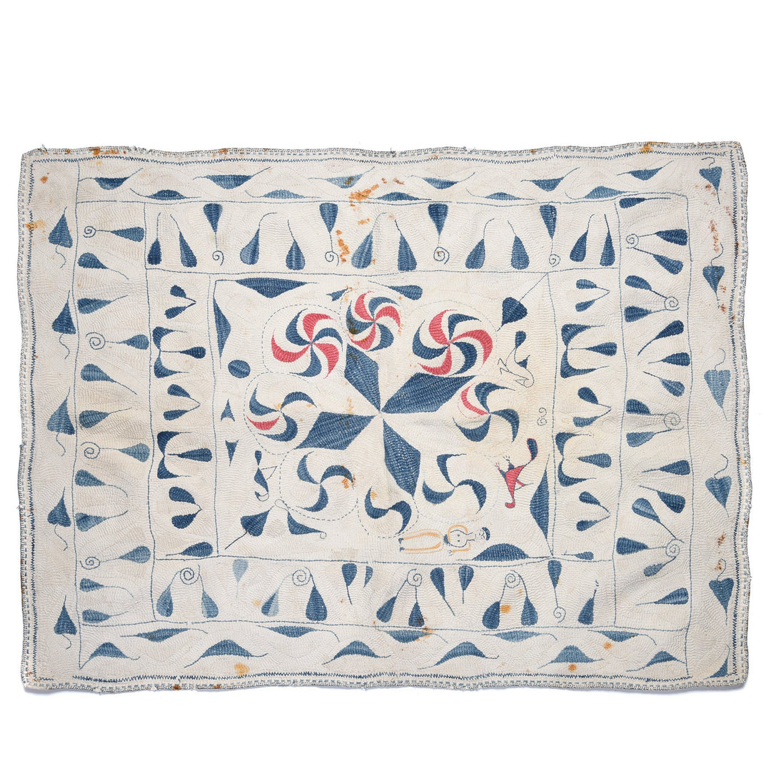 Old Kantha Embroidery From Bihar | Indigo Oriental Antiques