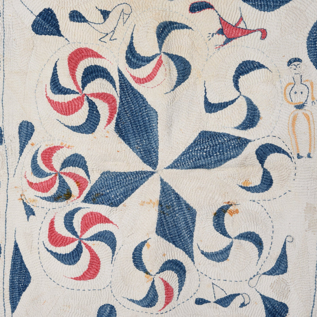Old Kantha Embroidery From Bihar | Indigo Oriental Antiques