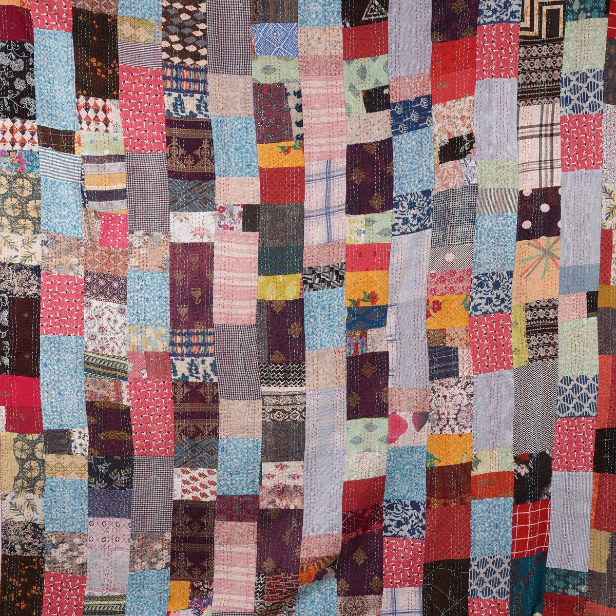 Patchwork Bengali Bedspread Throw (King Size Bedspread) | Indigo Antiques