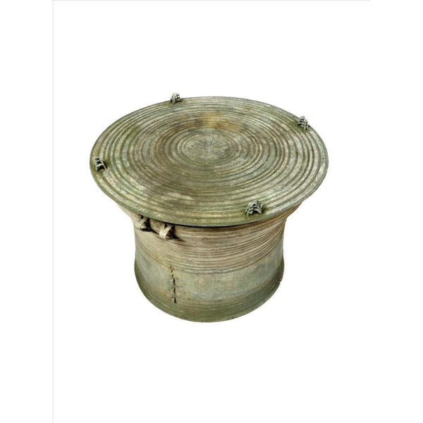 A Sino-Shan Bronze Frog Drum From Laos 75 - 100 Yrs Old
