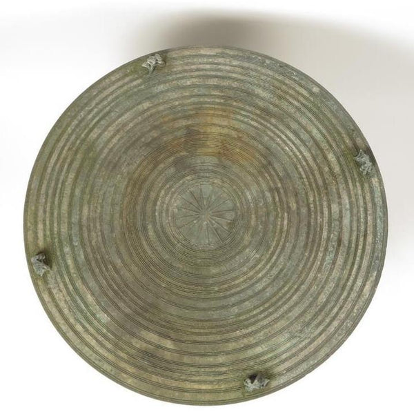 A Sino-Shan Bronze Frog Drum From Laos 75 - 100 Yrs Old