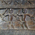 Carved Santal Tribal Panel - 19thC