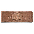 Carved Stone Doorway Lintel with Ganesh Carving - 19thC