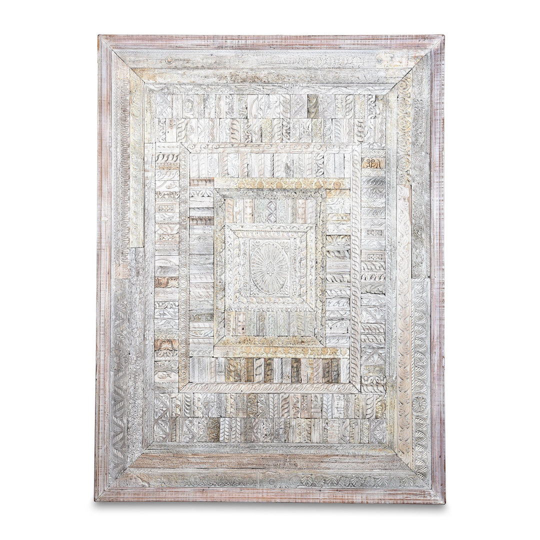 Decorative Panel Made From Old  Architectural Carvings | Indigo Antiques