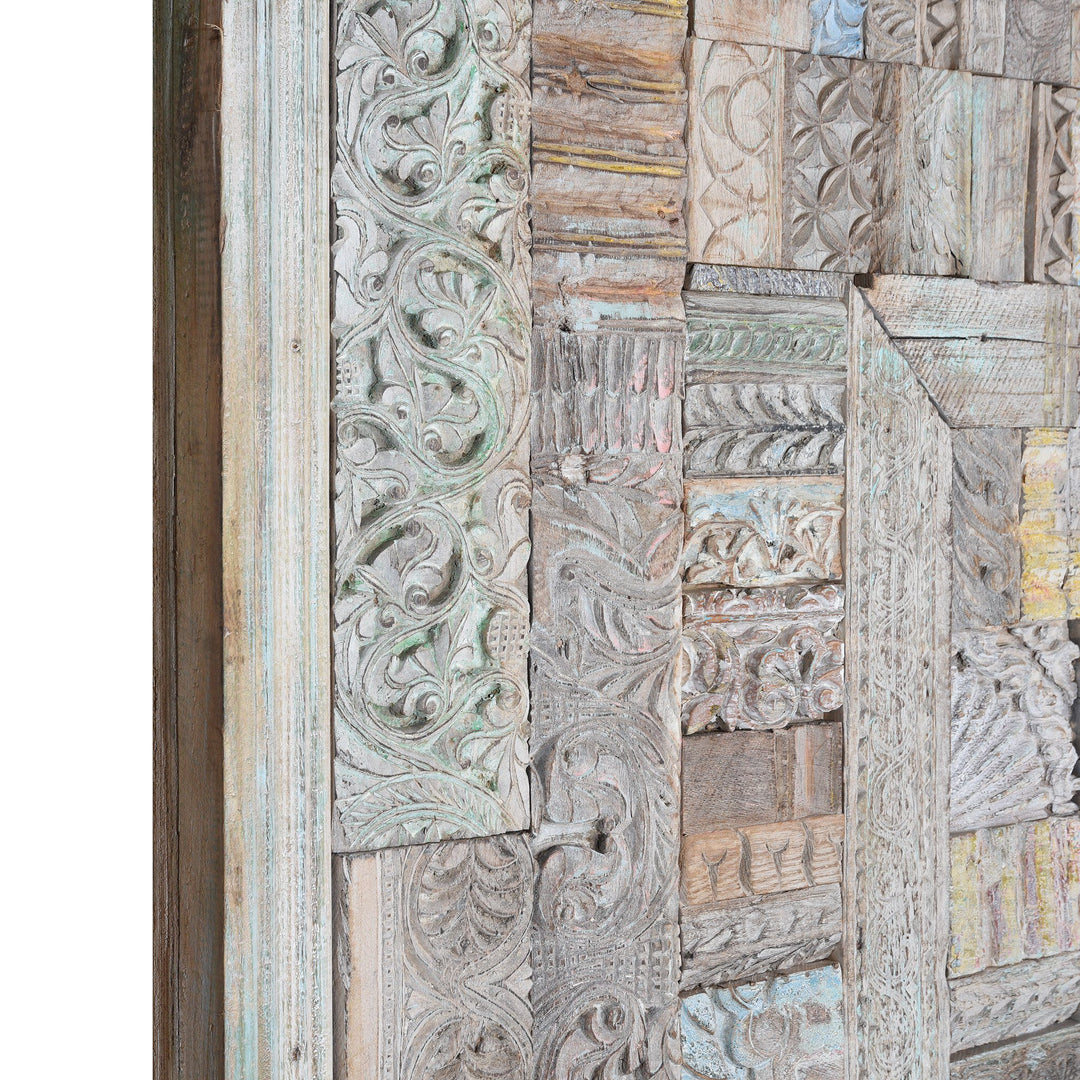 Decorative Panel Made From Old  Architectural Carvings | Indigo Antiques