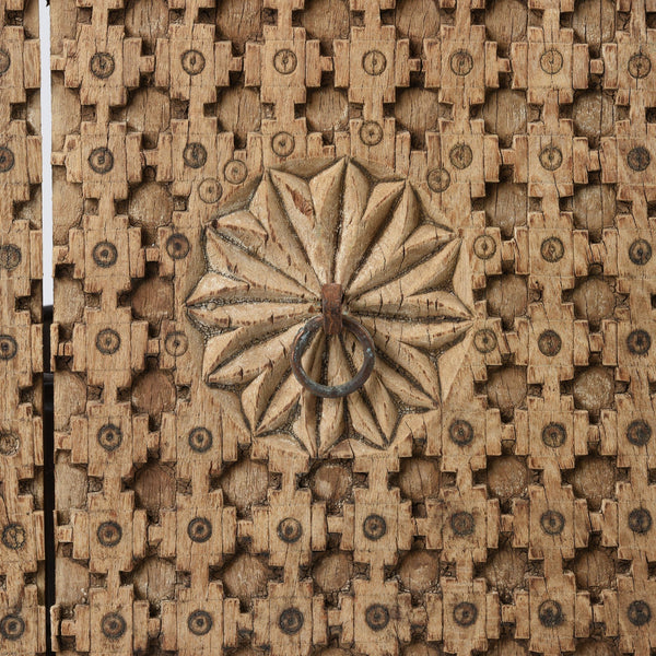 Indian Carved Panel From Kutch - 19thC