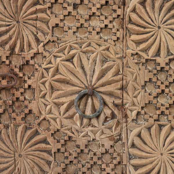 Indian Carved Panel From Kutch - 19thC