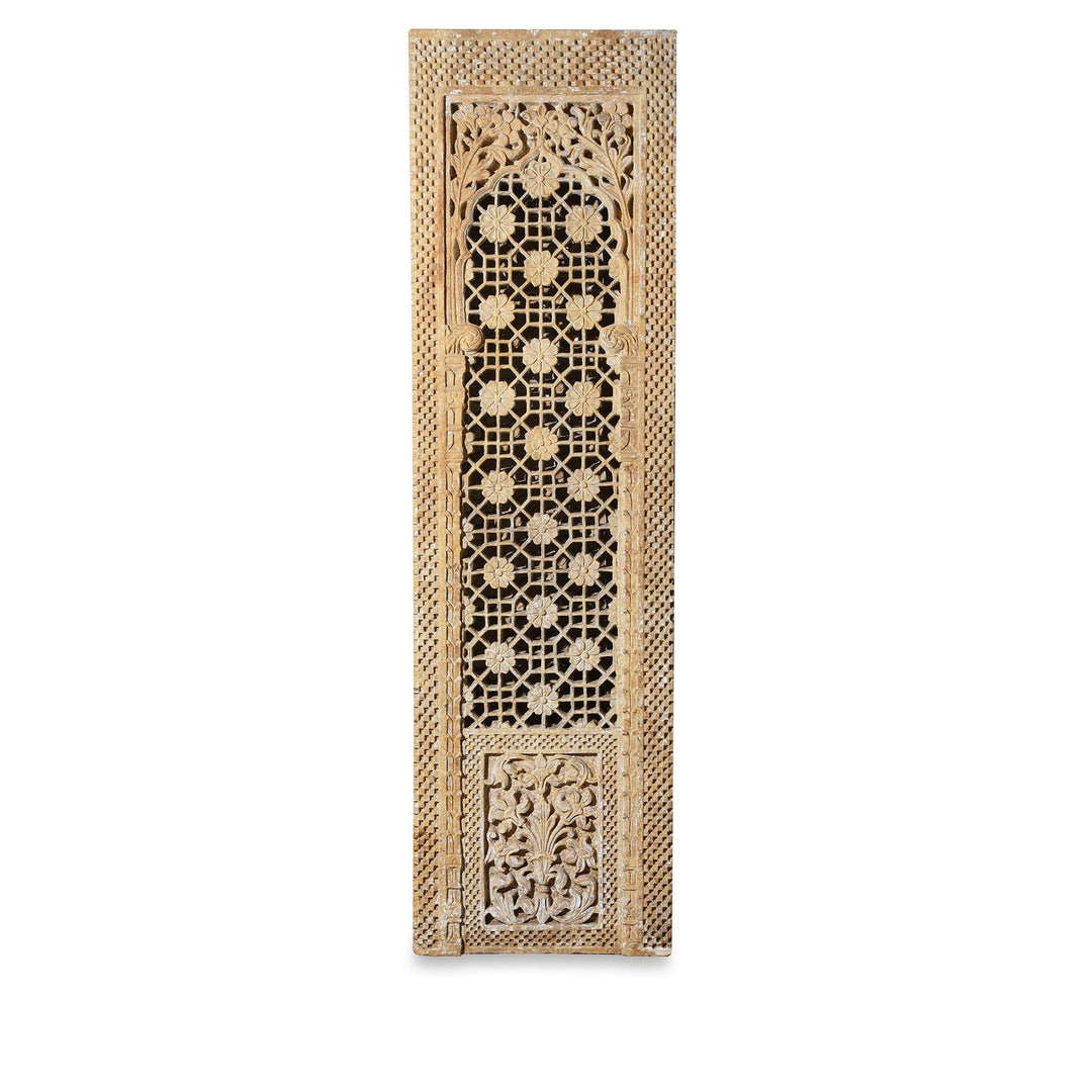 Indian Stone Jali Panel From Jaiselmer - 19thC  | Indigo Antiques