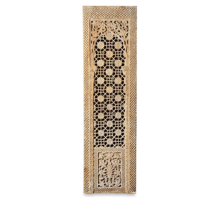 Indian Stone Jali Panel From Jaiselmer - 19thC  | Indigo Antiques
