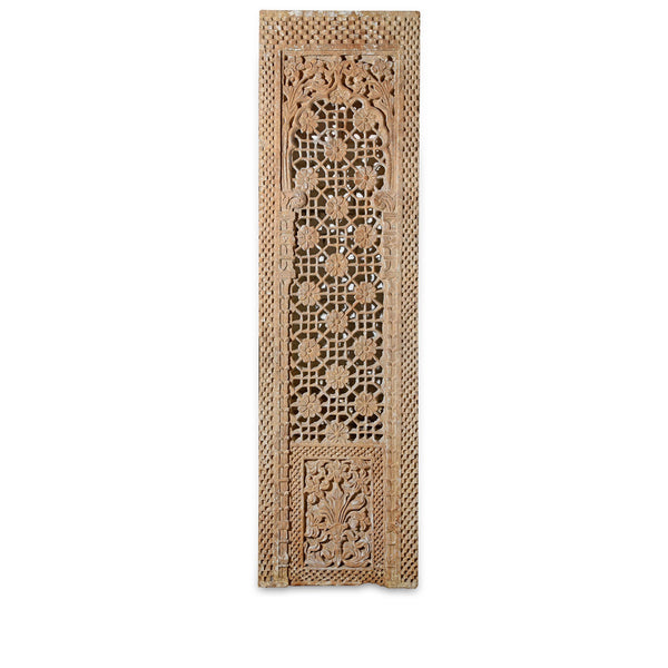Indian Stone Jali Panel From Jaiselmer - 19thC